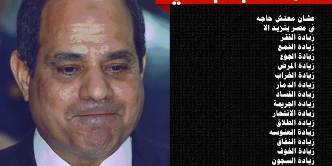 ارحل يا سيسي